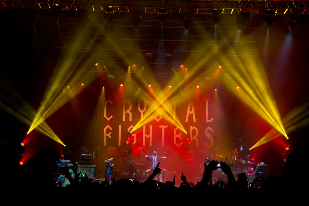 Crystal Fighters wow audiences with Avolites